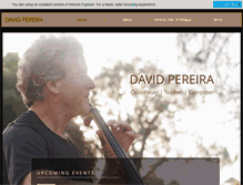 Tablet Screenshot of davidpereira.com.au